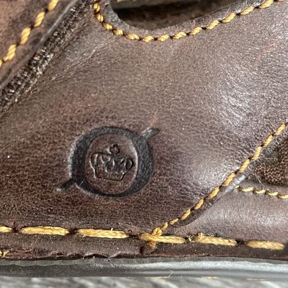 Born Brown Leather Sandals Adjustable straps Cushioned 8M/W Comfortable Casual - Picture 3 of 11